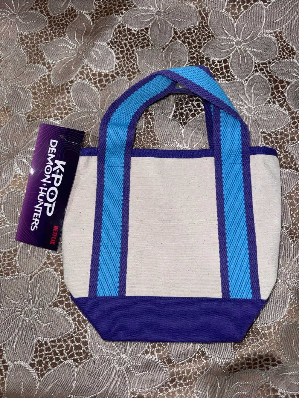 New Kpop Demon Hunters Small Huntrix Tote Bag